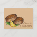 Search for seafood business cards Ocean