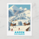 Search for aspen colorado postcards Skiing