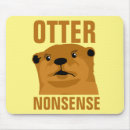 Search for otter mousepads Funny