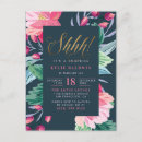 Search for shhh surprise party invitations Chic