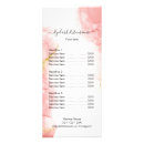 Search for salon service menu rack cards Makeup artist