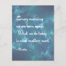 Search for matter postcards Blue