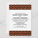 Search for chevron graduation invitations Modern