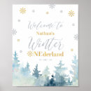 Search for winter welcome signs First birthday