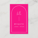 Search for arched business cards Boss