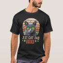 Search for best cat dad ever tshirts Father