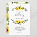 Search for sunflowers christening invitations Floral