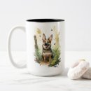 Search for german shepherd lovers mugs Watercolor