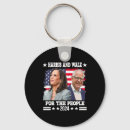 Search for democratic ticket key rings Presidential election