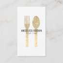 Search for fork business cards Cook