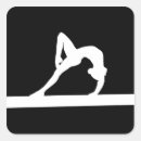 Search for gymnastics silhouette stickers Woman