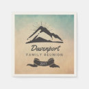 Search for family reunion napkins Outdoors