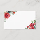 Search for christmas place cards Botanical