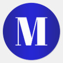 Search for royal blue and white wedding stickers Classic