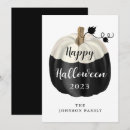 Search for black and white halloween cards Pumpkin