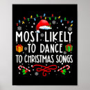 Search for christmas song posters Seasonal