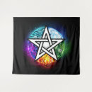 Search for wiccan tapestries Pentagram