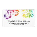 Search for rainbow leaves stickers Colourful