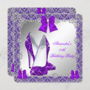 Search for stiletto birthday invitations Glitter