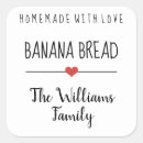 Search for the banana stickers Baked goods