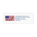 Search for usa flag return address labels United states flag