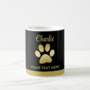 Search for shiny gold mugs Background