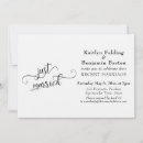 Search for just married wedding invitations We got married