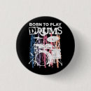 Search for rock band badges Drums