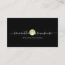 Search for black magic business cards Moon