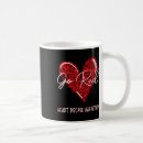 Search for heart disease awareness month mugs Warrior