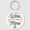 Search for just married key rings Bride