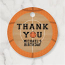 Search for basketball favour tags Sports birthday