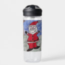 Search for santa claus water bottles Red