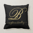 Search for feminine cushions Monogrammed