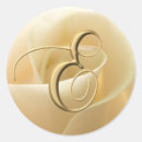 Search for monogram e stickers White