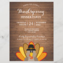 Search for turkey thanksgiving invitations Rustic