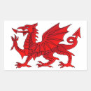 Search for welsh dragon stickers Red