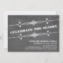 Search for contemporary christmas invitations Chalkboard