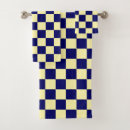 Search for blue check gingham bath towels Chequered
