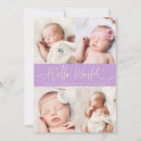 Search for hello world birth announcement cards Elegant