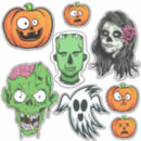 Search for skeleton skull stickers Zombie