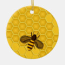 Search for bee christmas tree decorations honey comb