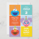 Search for cookie monster invitations Sesame street design