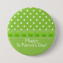 Search for green shamrocks badges Ireland