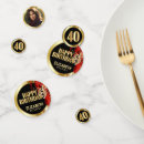 Search for red and gold confetti Party