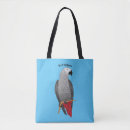 Search for african grey parrot tote bags Cute