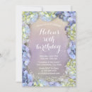 Search for blue hydrangea birthday invitations Garden