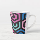 Search for hexagon pattern mugs Blue