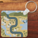 Search for mapping key rings Cartography