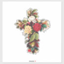 Search for cross and roses stickers Easter